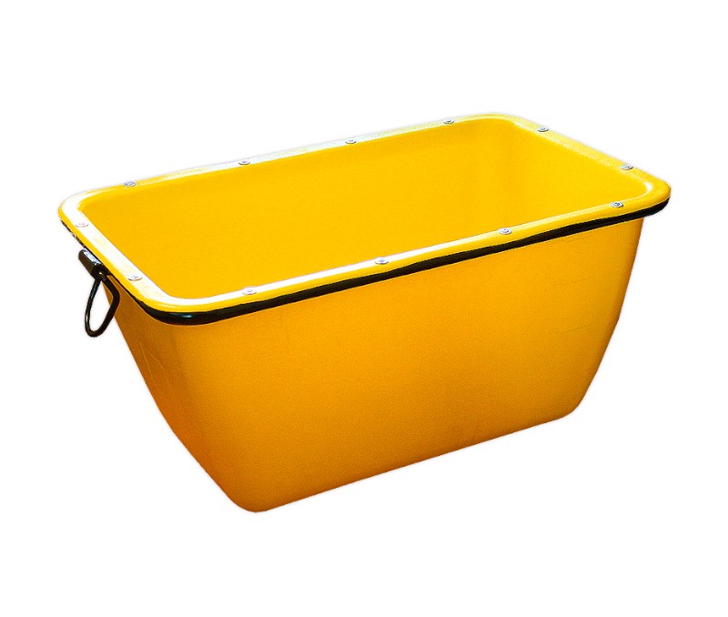 Kastra z tworzywa sztucznego, ładowność 450 kg, 200 l, wym.: 104 x 66 x 49 cm 