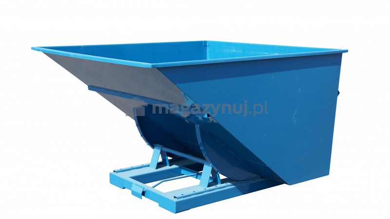 Kontener samowyładowczy, wywrotny, wym. 2073 x 1566 x 1248 mm (pojemność 2050 l, 2,5 m3)