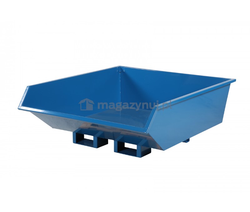 Kontener samowyładowczy z niskimi burtami wym. 1645 x 1315 x 525 mm (pojemność 750 l)