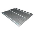 Mocna półka siatkowa. Ładowność: 800kg, Wym: 1100x880mm