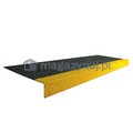 Nakładki GRP na schody COBAGRIP czarno-żółta. Wym. 345x55mm