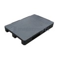 Paleta plastikowa Euro 1200x800 mm, z płozami (bortnice na krawędziach)