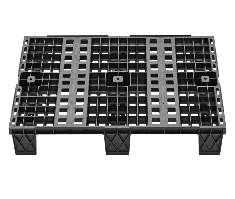 Paleta plastikowa Fidus Light 800 x 600 mm na płozach, ażurowa