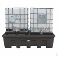 Paleta wychwytowa o pojemności 1200l, mag. 2*IBC/KTC, wym. 2260 x 1465 x 575 mm