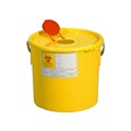 Plastikowy pojemnik na odpady ostre z otworem wrzutowym, poj. 15l	