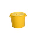 Plastikowy pojemnik zbiorczy na odpady medyczne 30l	