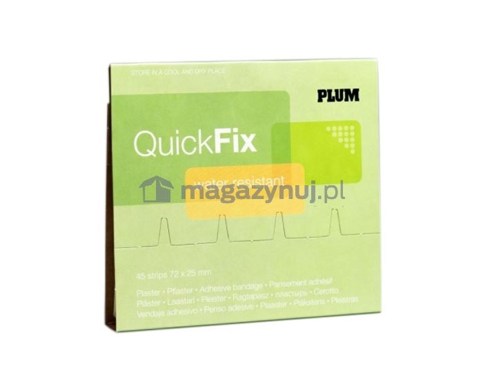 Plastry QuickFix, wodoodporne 45 szt.