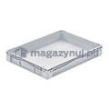 Pojemnik magazynowy o wym. 80x60x12 cm, atest na kontakt z żywnością