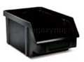 Pojemnik plastikowy warsztatowy, kuweta z polipropylenu częściowo przewodzącego. Wym: 119x77x56mm	