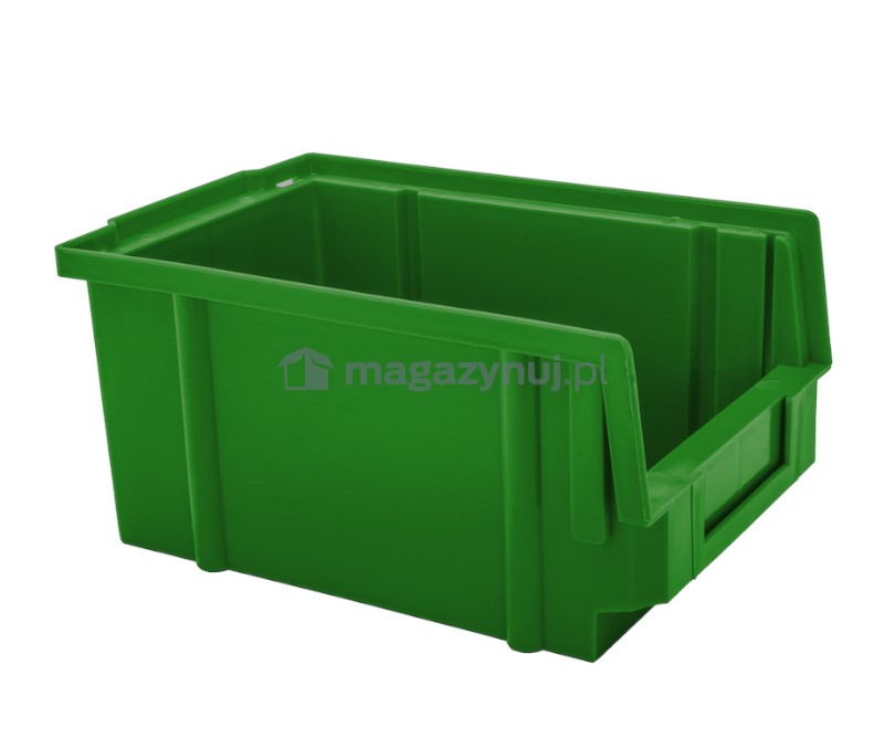 Pojemnik plastikowy, warsztatowy, kuweta z recyklingu, Wym: 149x89x69mm 