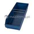 Pojemnik plastikowy warsztatowy z przekładkami. Wym: 500x180x95mm