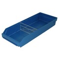 Pojemnik plastikowy warsztatowy z przekładkami. Wym: 600x240x95mm