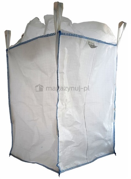 Powlekany worek BIG BAG 14. 4 uchwyty, wym. 900x900x1200mm - 20 szt.