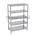 Regał warsztatowy (wym. 1350 x 2000 x 400 mm, ładowność 200 kg na półkę) 