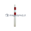 Słupek ochronny do montażu w gruncie U-12 C (wys. 130 cm)