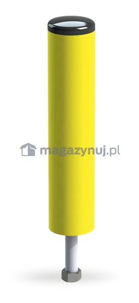 Słupek ochronny z PVC ze stalowym rdzeniem (wysokość 560 mm)