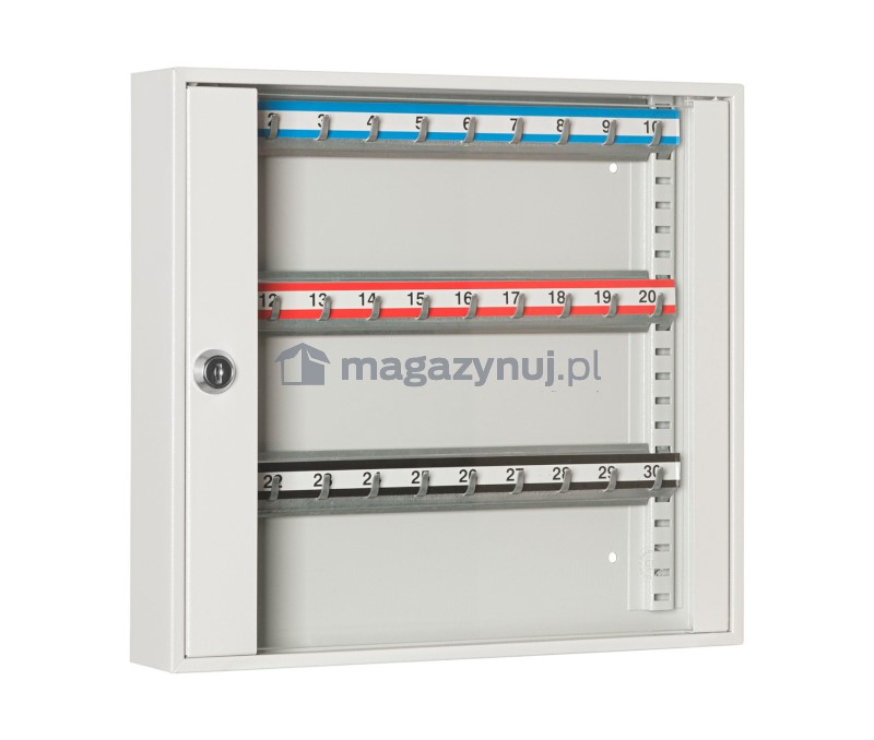 Szafka metalowa na 30 kluczy typ SKR30/S