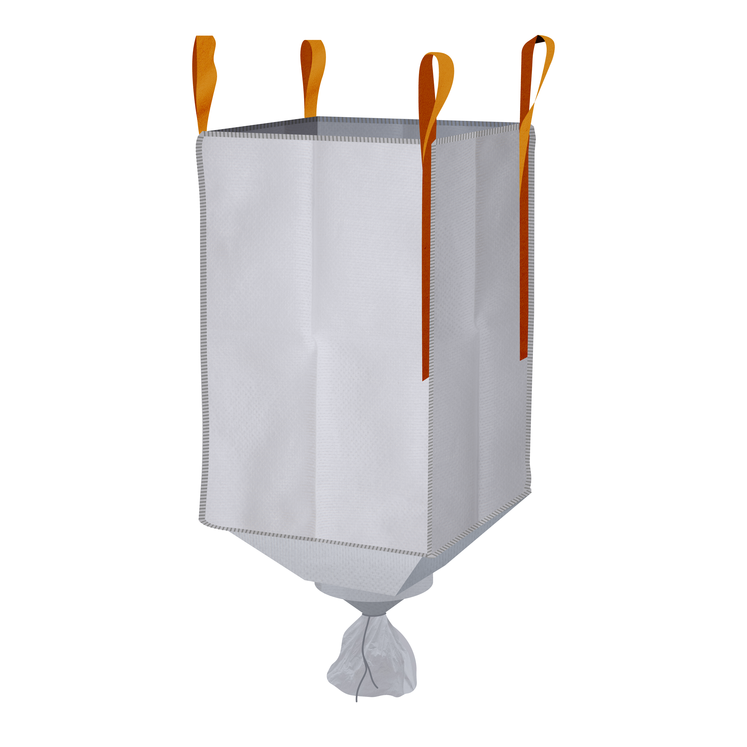 Worek BIG BAG 03A. 4 uchwyty, tkanina ażurowa wym. 900x900x1700mm - 20 szt.