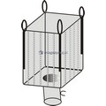 Worek BIG BAG 04A. 4 uchwyty, tkanina ażurowa wym. 1000x1000x1600mm - 20 szt.