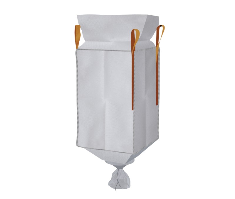 Worek BIG BAG 4 uchwyty, fartuch, lej (wym. 900x900x1100mm)