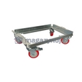 Wózek do pojemników transportowych EURO - 40x30 cm (stal ocynkowana)