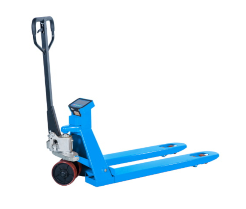 Wózek paletowy z wagą WH-25ES udźwig 2500 kg, podziałka 0,5 kg - widły 1150 mm