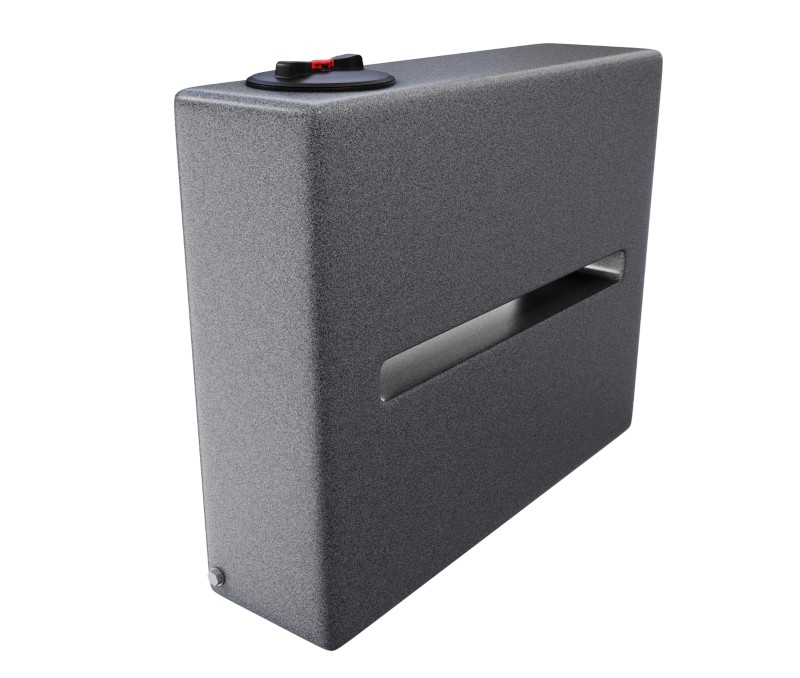 Zbiornik plastikowy 400 l SPV marmurkowy transportowy (wym. 125 x 35 x 101 cm)