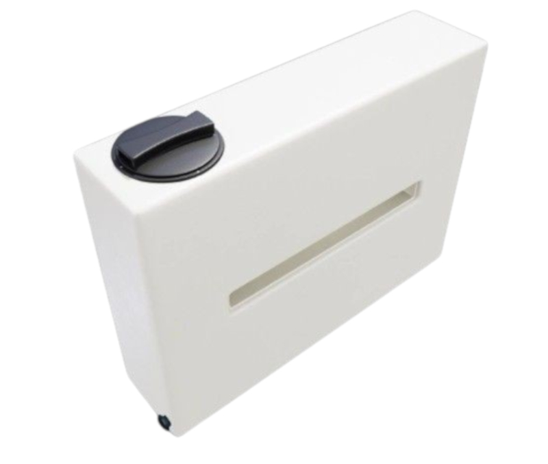 Zbiornik plastikowy 80 l SPV biały transportowy (wym. 80 x 20 x 60 cm)