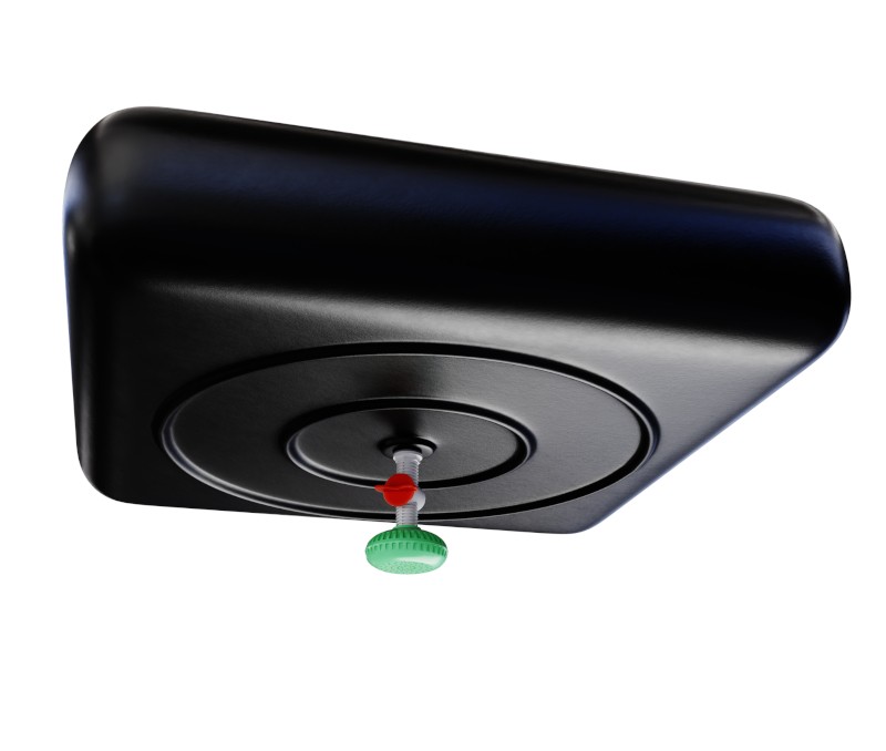 Zbiornik prysznicowy ze słuchawką 95L SHOWER-102 Czarny  