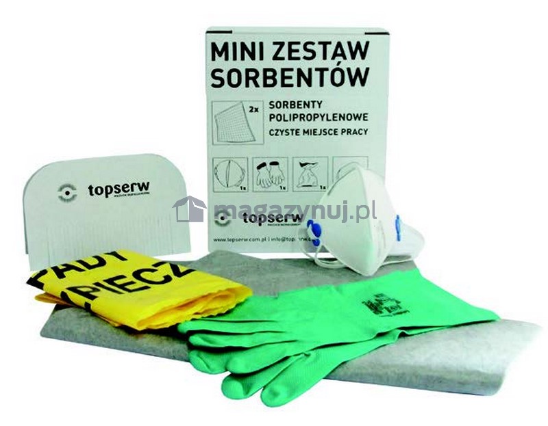 Zestaw startowy MINI, sorbent uniwersalny (absorpcja 1,5 l)