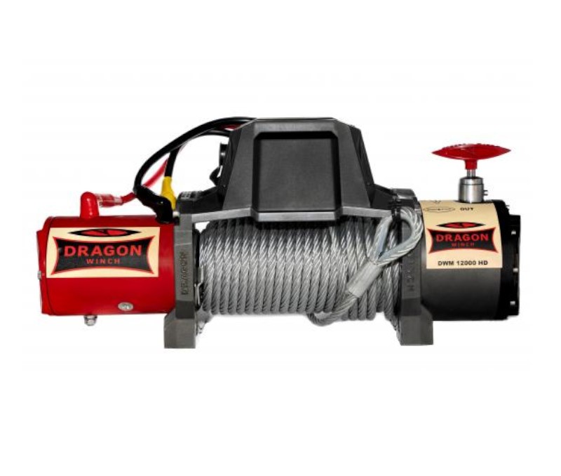 Wyciągarka elektryczna DWM 12000 HD 12V, uciąg 5443 kg, lina 20 m 