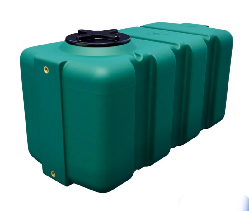 Zbiornik plastikowy 200 l SG zielony (wym. 100 x 48 x 51 cm)